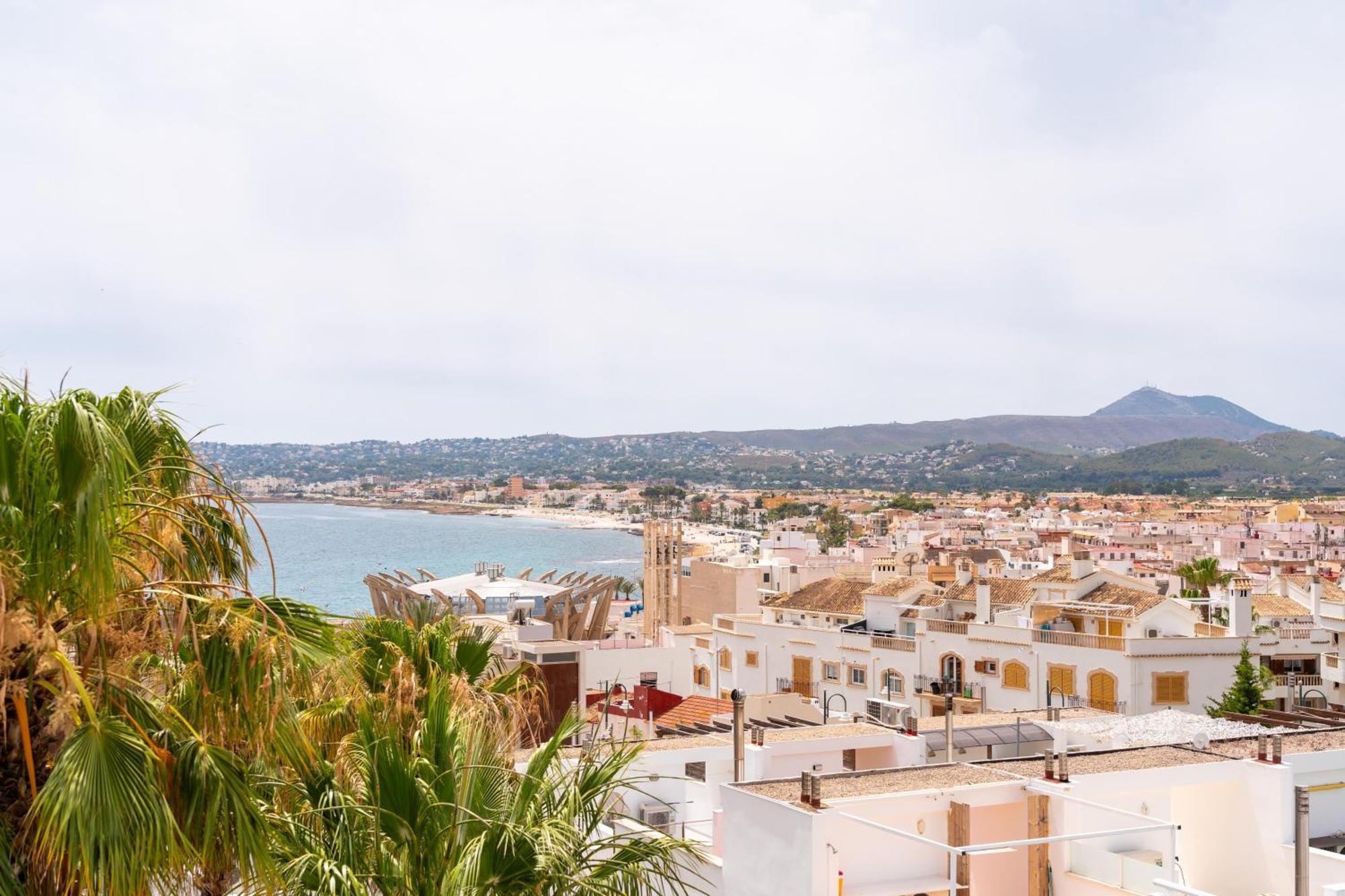 Javea Port Townhouse With Amazing Sea Views & Communal Pool Villa Exterior photo