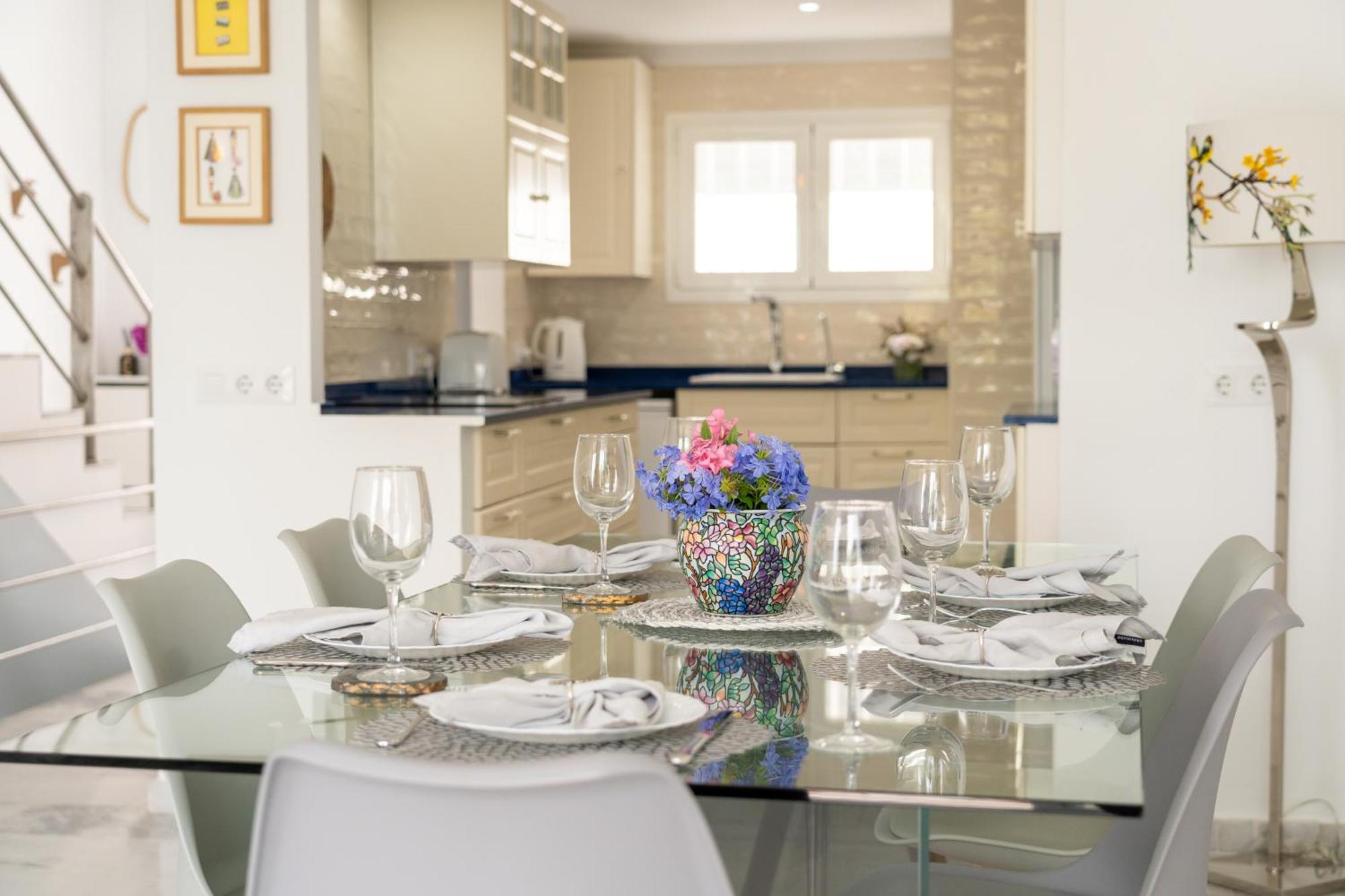 Javea Port Townhouse With Amazing Sea Views & Communal Pool Villa Exterior photo